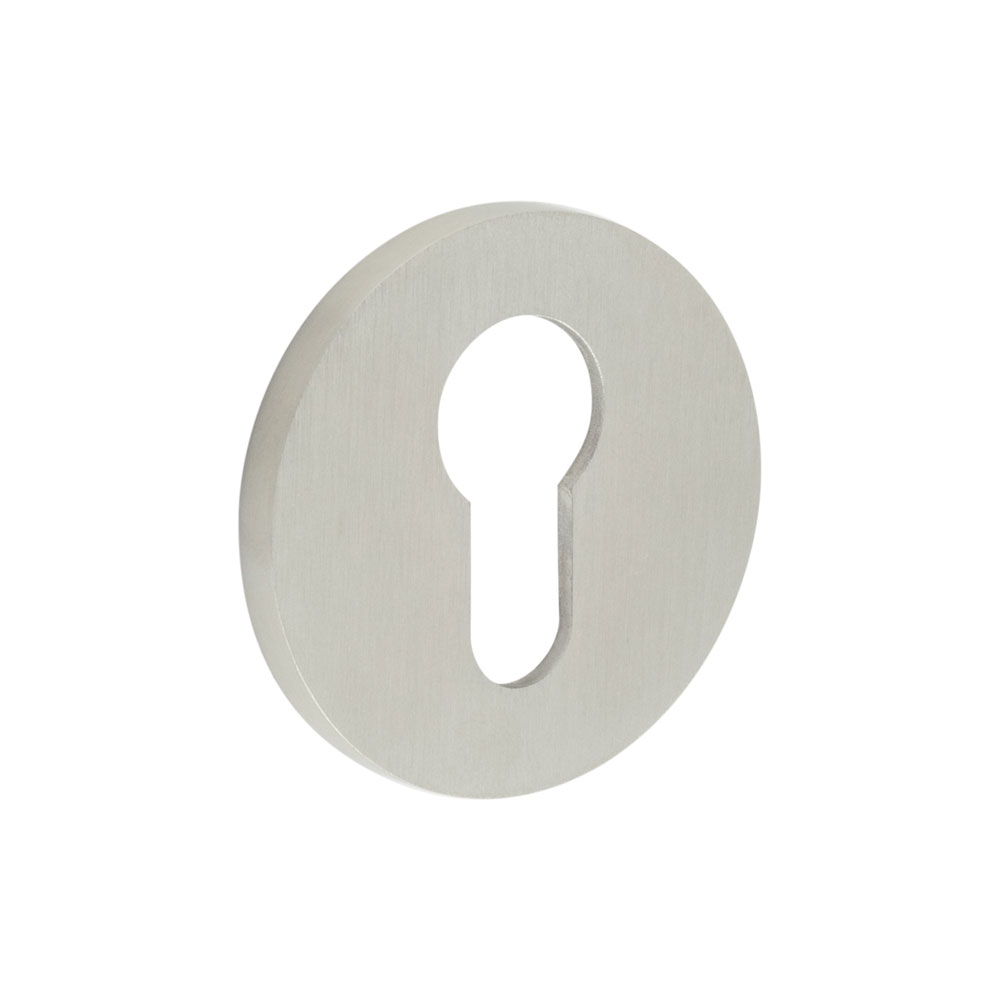 SOX Insi 316 Round Euro Escutcheon - Satin Stainless Steel